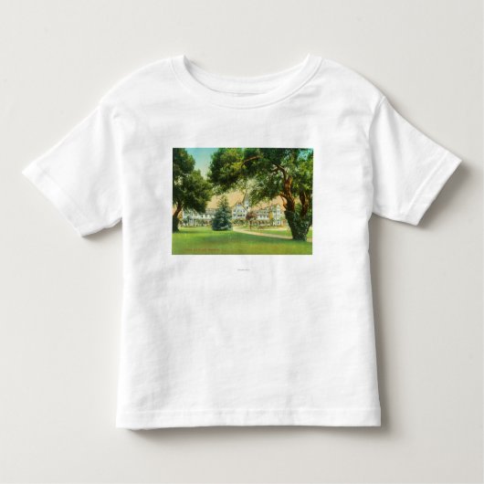 T-shirt Pour Les Tous Petits Vue extérieure de l'hôtel del Monte (Devant)