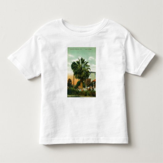 T-shirt Pour Les Tous Petits Vue extérieure de paume d'Au d'hôtel (Devant)