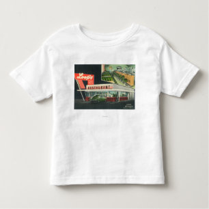 T-shirt Pour Les Tous Petits Vue extérieure de RestaurantVentura de la boucle,