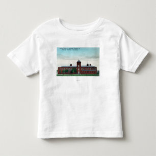 T-shirt Pour Les Tous Petits Vue extérieure des moulins de soie de Currier Co