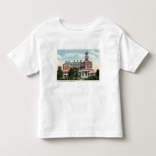 T-shirt Pour Les Tous Petits Vue extérieure d'hôpital de St Vincent (Devant)