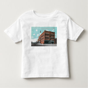 T-shirt Pour Les Tous Petits Vue extérieure d'hôtel de Cunningham sur le St de