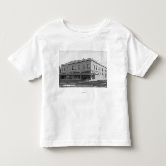 T-shirt Pour Les Tous Petits Vue extérieure du bâtiment de Lumbermens (Devant)