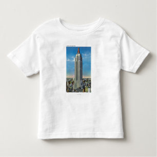 T-shirt Pour Les Tous Petits Vue extérieure du bâtiment d'état d'empire