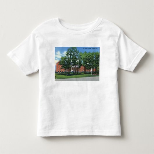 T-shirt Pour Les Tous Petits Vue extérieure du Gideon Putnam, Saratoga (Devant)