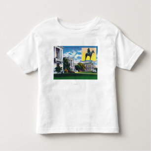 T-shirt Pour Les Tous Petits Vue extérieure du musée des beaux-arts