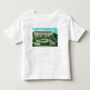 T-shirt Pour Les Tous Petits Vue extérieure du nouveau pavillon d'auberge