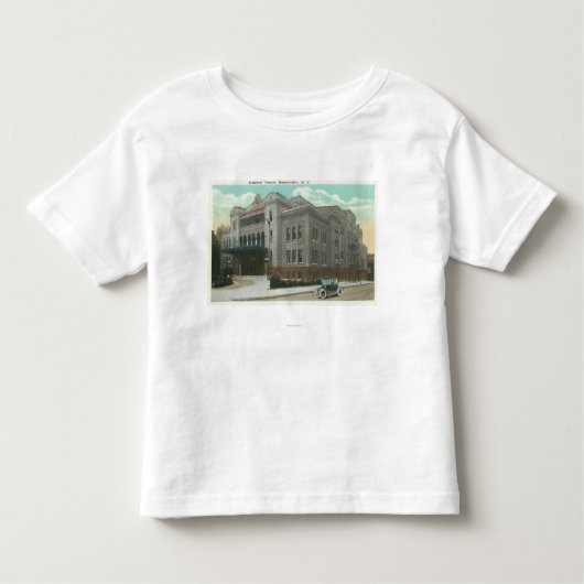 T-shirt Pour Les Tous Petits Vue extérieure du temple de Kalurah (Devant)