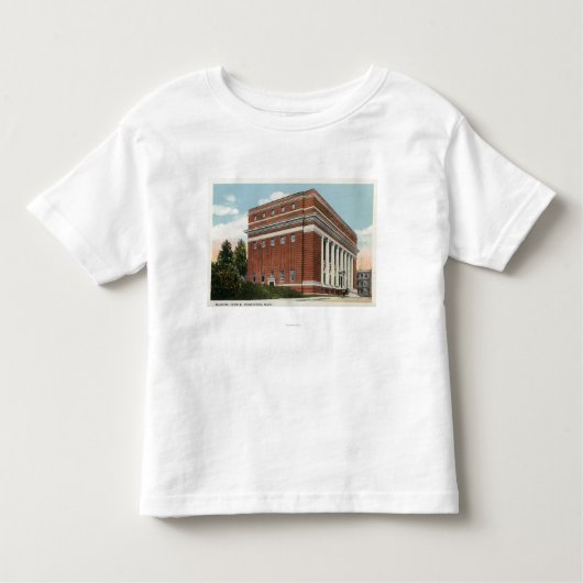 T-shirt Pour Les Tous Petits Vue extérieure du temple maçonnique 2 (Devant)