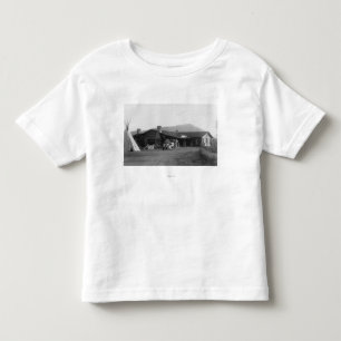 T-shirt Pour Les Tous Petits Vue extérieure d'un tribal de Natif américain