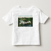 T-shirt Pour Les Tous Petits Vue générale de parc de Franklin (Devant)
