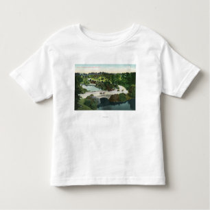 T-shirt Pour Les Tous Petits Vue générale de parc de Franklin