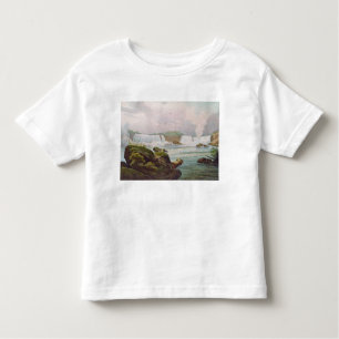 T-shirt Pour Les Tous Petits Vue générale des chutes du Niagara du côté