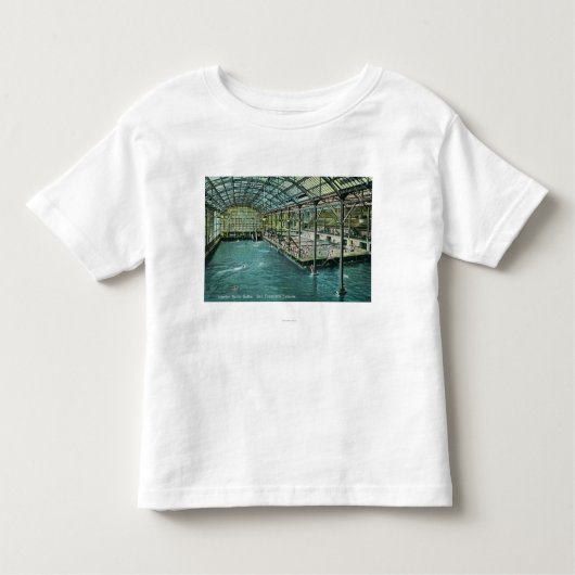 T-shirt Pour Les Tous Petits Vue intérieure des bains d'intérieur de Sutro (Devant)