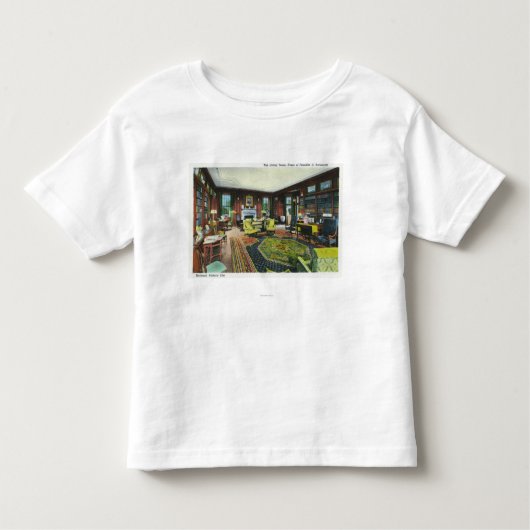 T-shirt Pour Les Tous Petits Vue intérieure du salon du FDR (Devant)