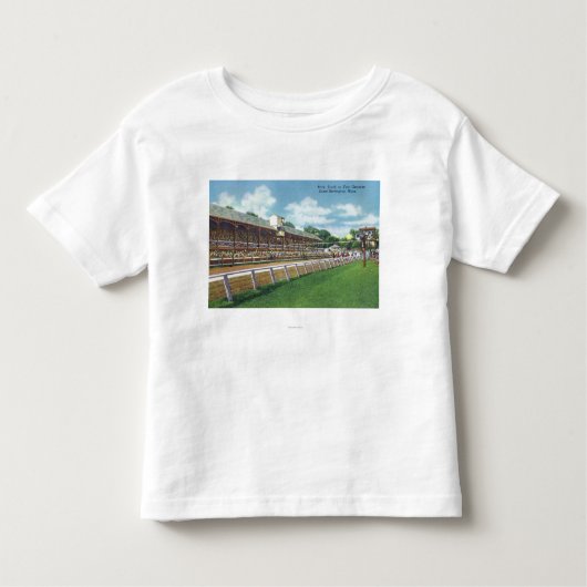 T-shirt Pour Les Tous Petits Vue juste de voie de course de raisons (Devant)