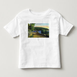 T-shirt Pour Les Tous Petits Vue marine d'entraînement de rivage du nord de