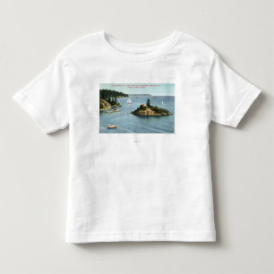 T-shirt Pour Les Tous Petits Vue marine d'entraînement de rivage du nord de