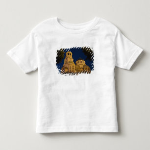 T-shirt Pour Les Tous Petits Vue nocturne de la cathédrale Alexandre-Nevski