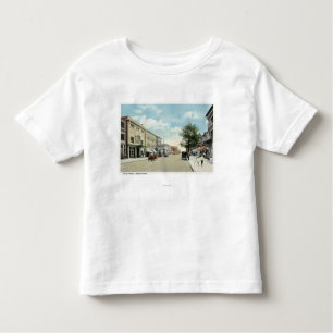 T-shirt Pour Les Tous Petits Vue occidentale de rue d'état