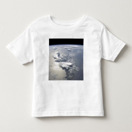 T-shirt Pour Les Tous Petits Vue panoramique sur l'île d'Hispaniola (Devant)