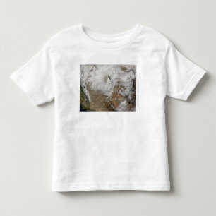 T-shirt Pour Les Tous Petits Vue satellite des Etats-Unis occidentaux