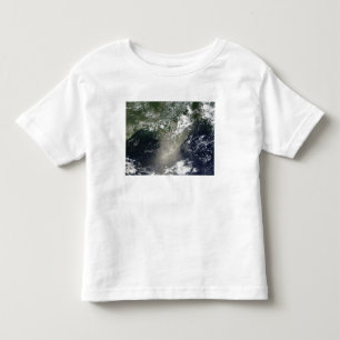 T-shirt Pour Les Tous Petits Vue satellite des filets et des rubans d'huile