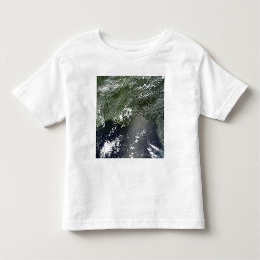 T-shirt Pour Les Tous Petits Vue satellite du golfe du Mexique 2 (Devant)