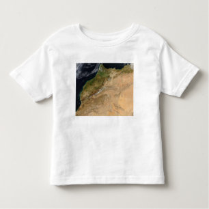 T-shirt Pour Les Tous Petits Vue satellite du Maroc