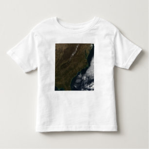 T-shirt Pour Les Tous Petits Vue satellite du sud-est des États-Unis