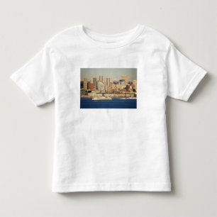 T-shirt Pour Les Tous Petits WA, Seattle, Seattle et Elliott Bay