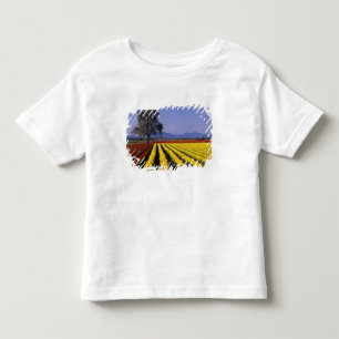 T-shirt Pour Les Tous Petits WA, Vallée de Skagit, Tulipes de la Vallée de Skag