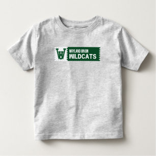 T-shirt Pour Les Tous Petits Wayland Union Wildcats