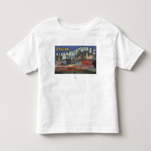 T-shirt Pour Les Tous Petits Waynesville, la Caroline du Nord - grande scène d