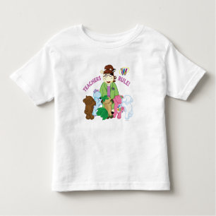 T-shirt Pour Les Tous Petits Webkinz : Règle de professeurs !
