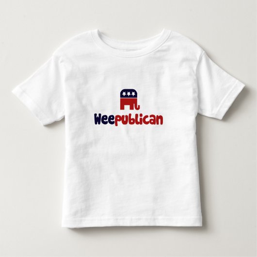 T-shirt Pour Les Tous Petits Weepublican (Devant)