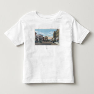 T-shirt Pour Les Tous Petits Wenatchee, scène d'avenue de WashingtonWenatchee 