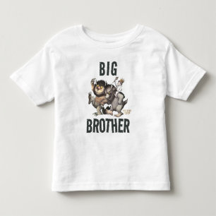 T-shirt Pour Les Tous Petits Where the Wild Things Are   Grand Frère