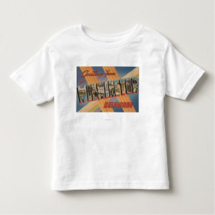 T-shirt Pour Les Tous Petits Wilmington, Delaware - grandes scènes de lettre