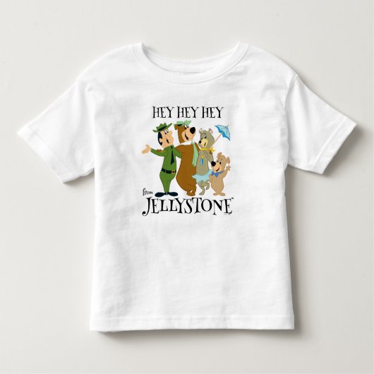 T-shirt Pour Les Tous Petits Yogi Ours et amis Accueil chaleureux (Devant)