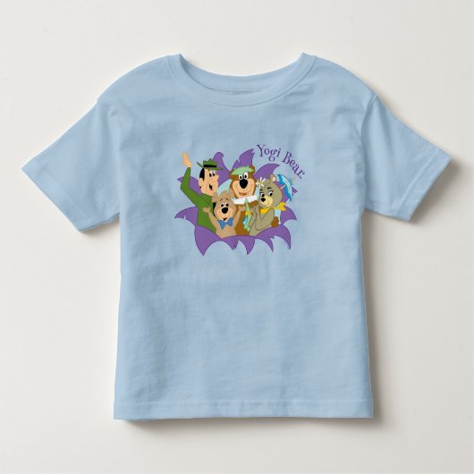 T-shirt Pour Les Tous Petits Yogi Ours et amis Surprise (Devant)