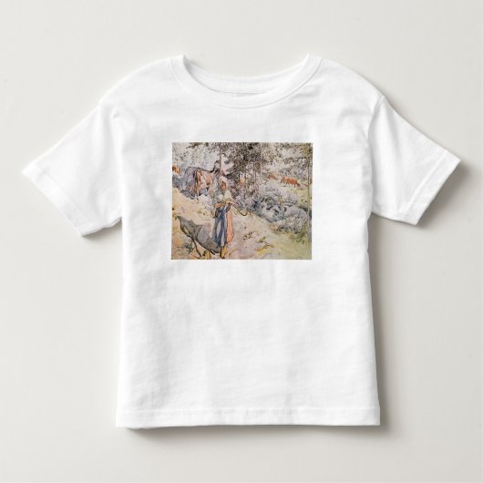 T-shirt Pour Les Tous Petits Young Girl Weaving, 1905 (Devant)