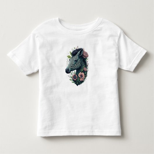 T-SHIRT POUR LES TOUS PETITS ZEBRA (Devant)