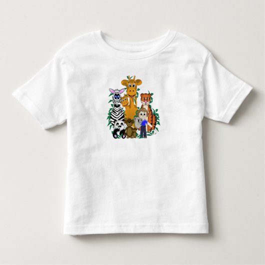 T-shirt Pour Les Tous Petits ZOO Boy (Devant)