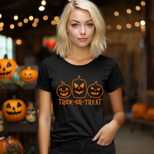 T-shirt pour l'Halloween ou le traitement