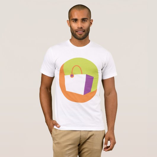 T-Shirt pour l'icône du conteneur (Devant entier)