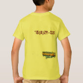 T-Shirt Pour L'Impression D'Un Bus Scolaire - Amél (Dos)