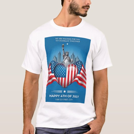T-shirt pour l'indépendance (Devant)