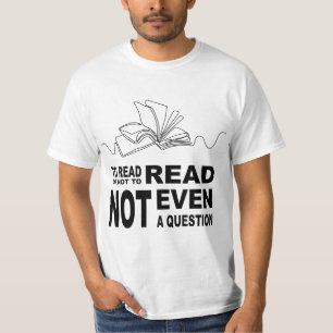 T-shirt Pour lire ou ne pas lire