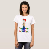 T-Shirt pour maman autiste (Devant entier)